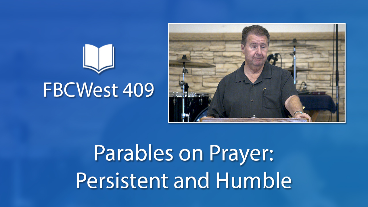 Parables on Prayer: Persistent and Humble | Poster