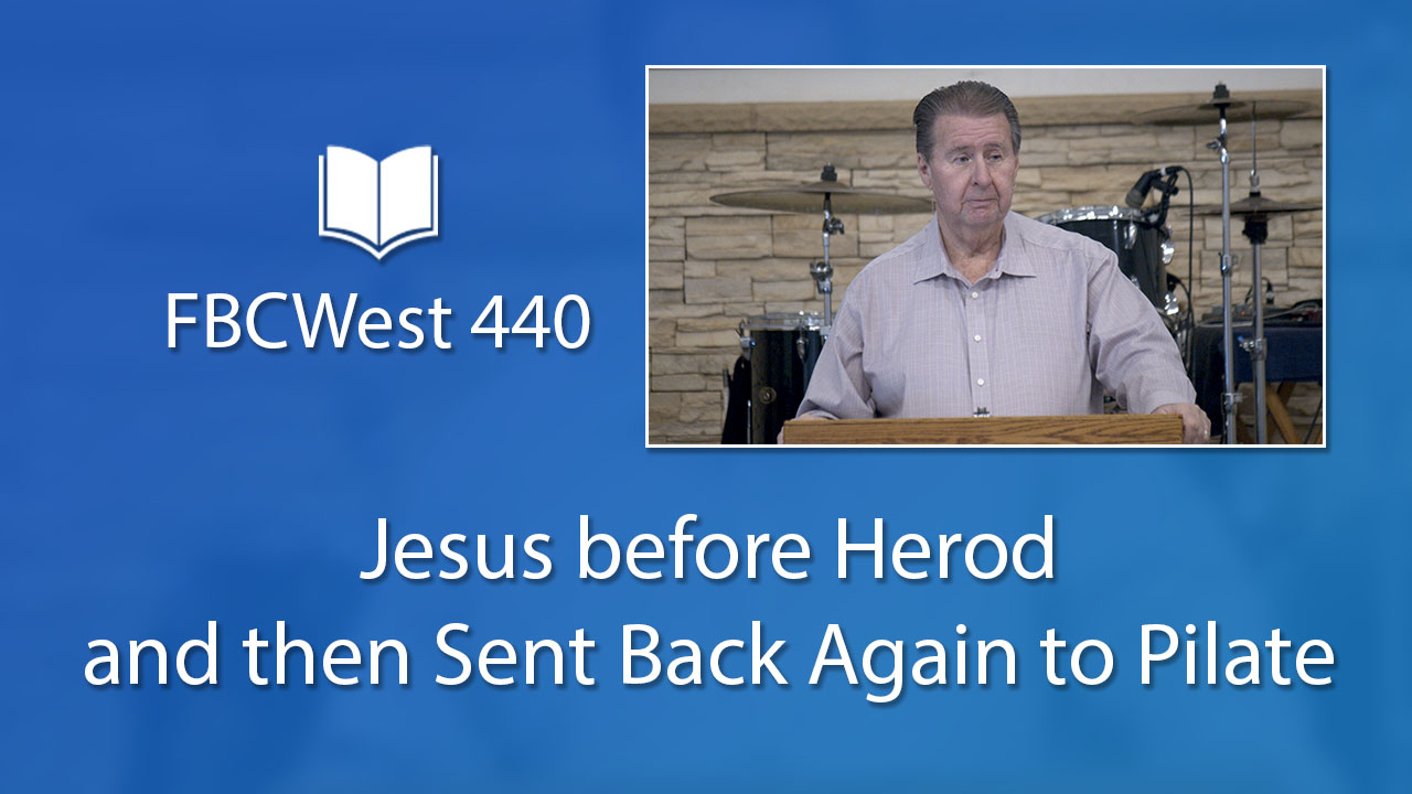 Jesus before Herod and then Sent Back Again to Pilate | Poster