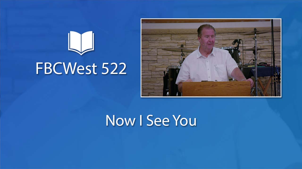 522 FBCWest | Now I See You photo poster