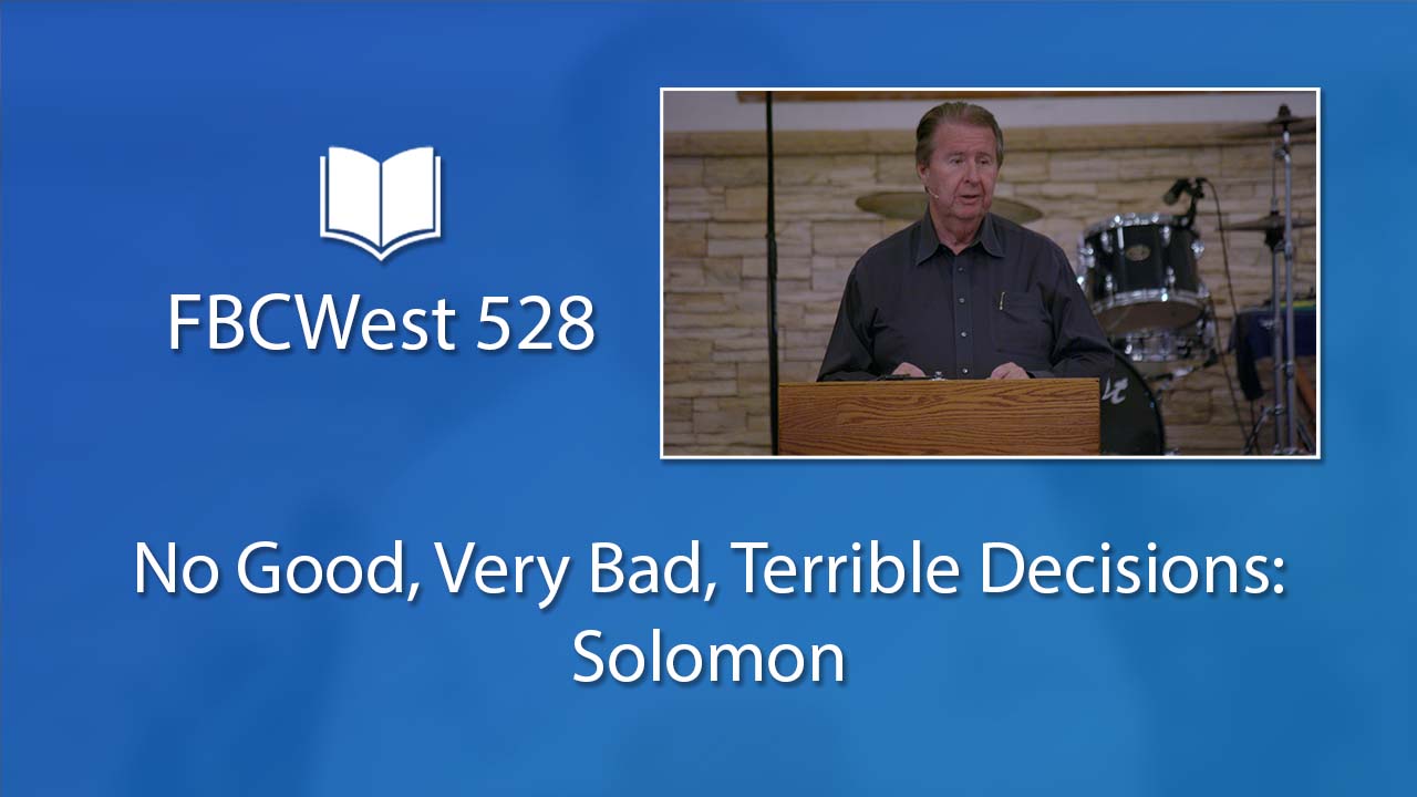No Good, Very Bad, Terrible Decisions - Solomon | Poster