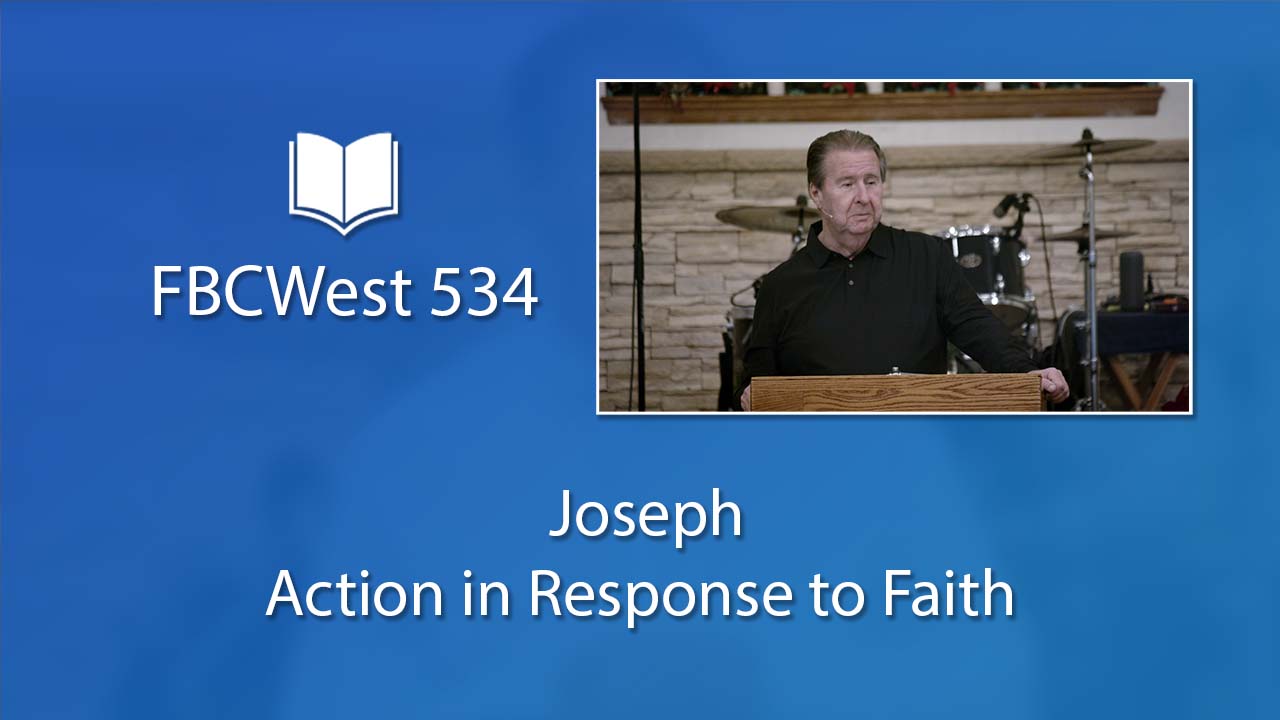 Joseph - Action in Response to Faith | Poster
