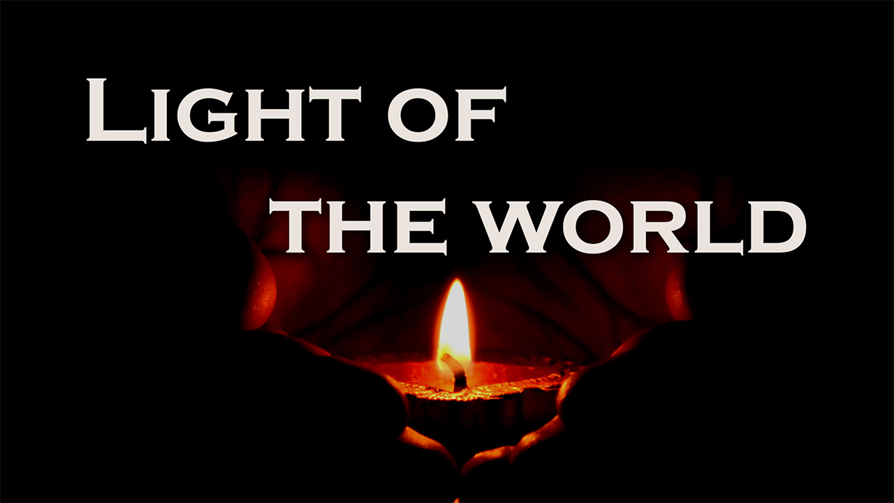 574 FBCWest | Jesus - The Light of the World photo poster