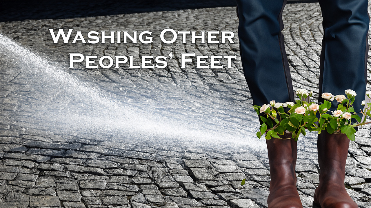 587 FBCWest | Washing Other Peoples’ Feet photo poster
