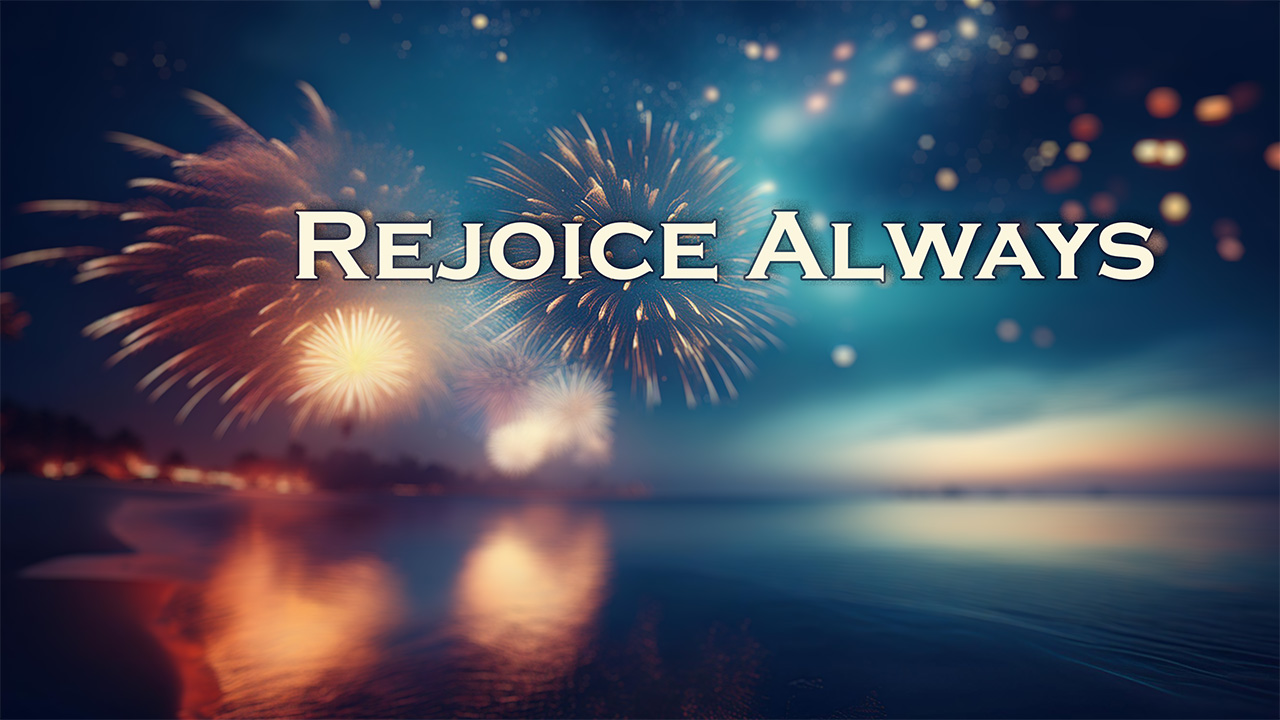 618 FBCWest | Rejoice Always photo poster