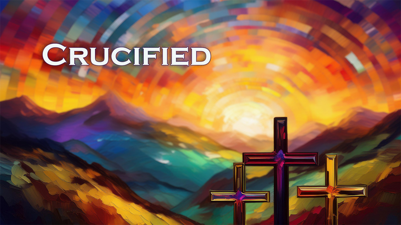 619 FBCWest | Crucified photo poster