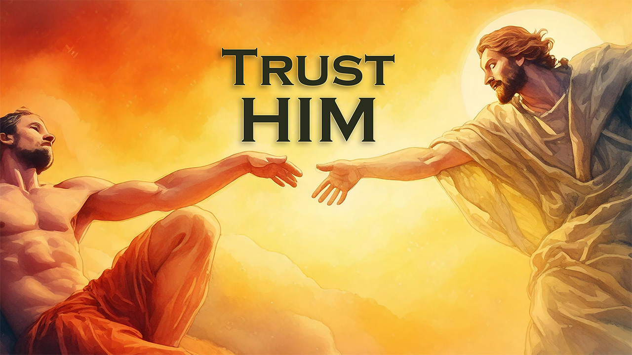 629 FBCWest | I Can Trust the Shepherd Because of His Name photo poster