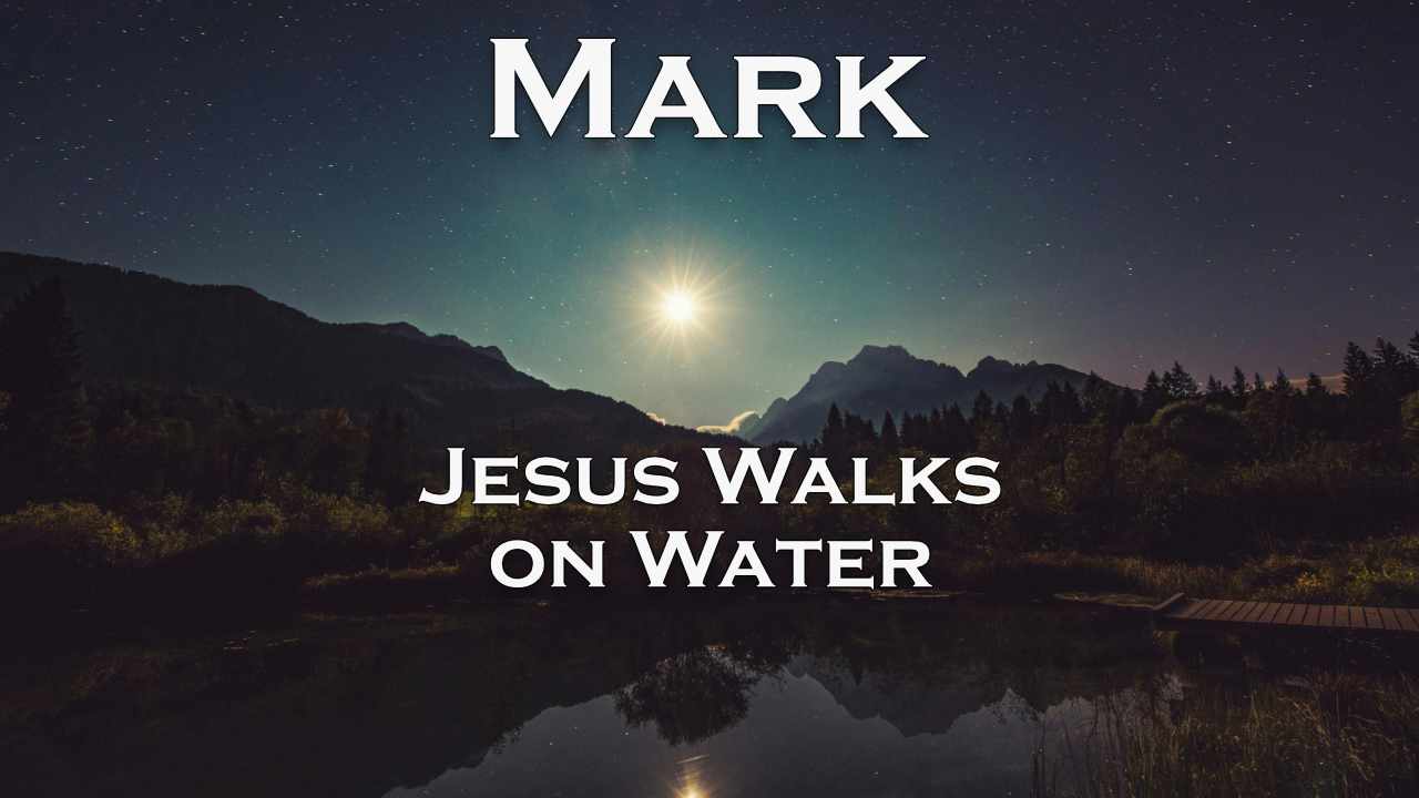 Jesus Walks on Water | Poster