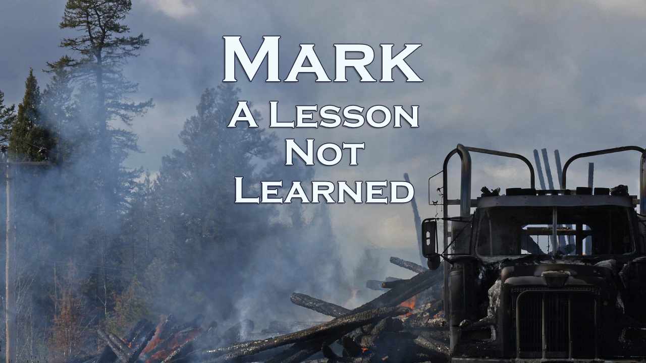 671 FBCWest | A Lesson not Learned photo poster