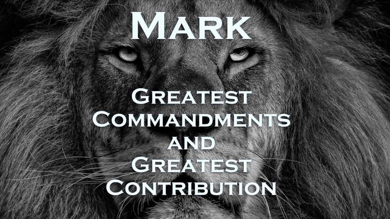 677 FBCWest | The Greatest Commandments and the Greatest Contribution photo poster
