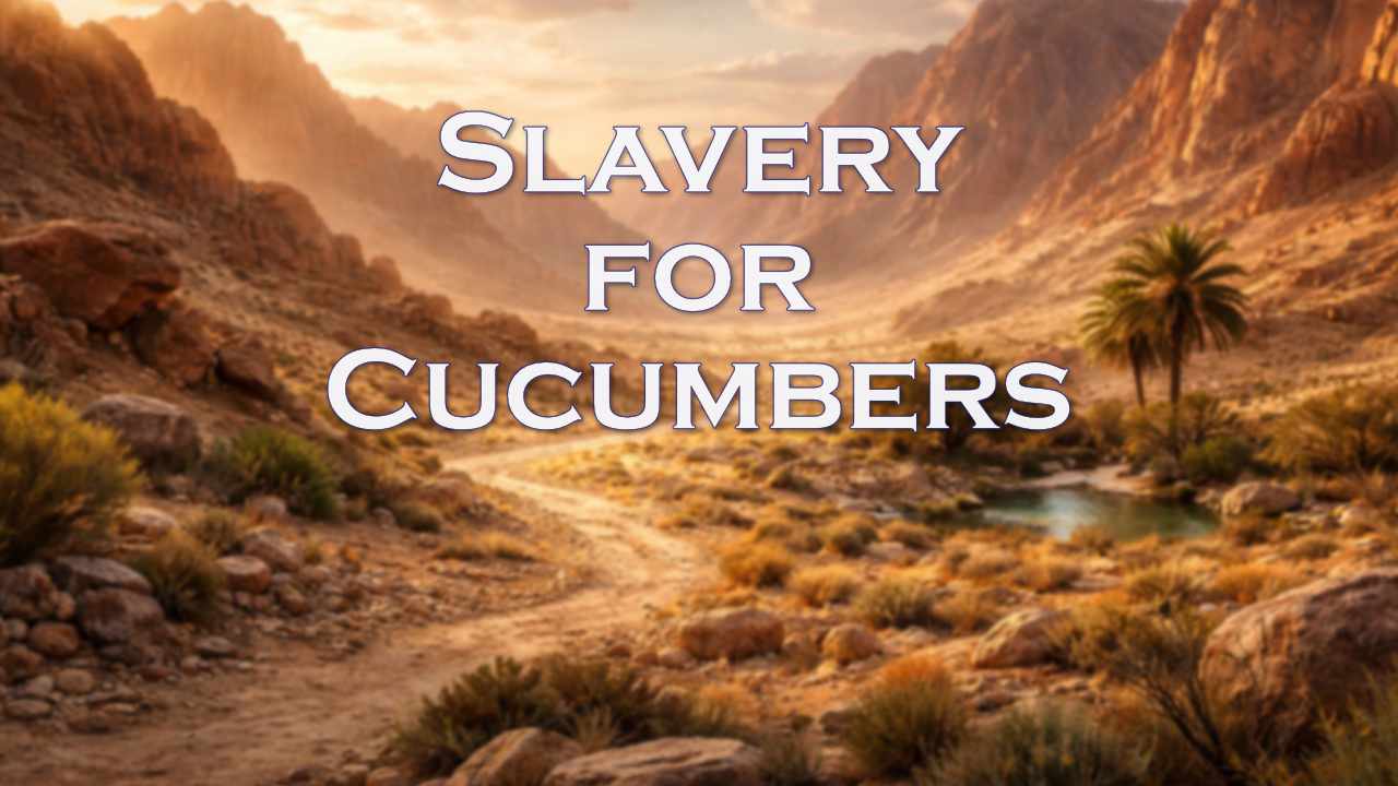 Slavery for Cucumbers | Poster