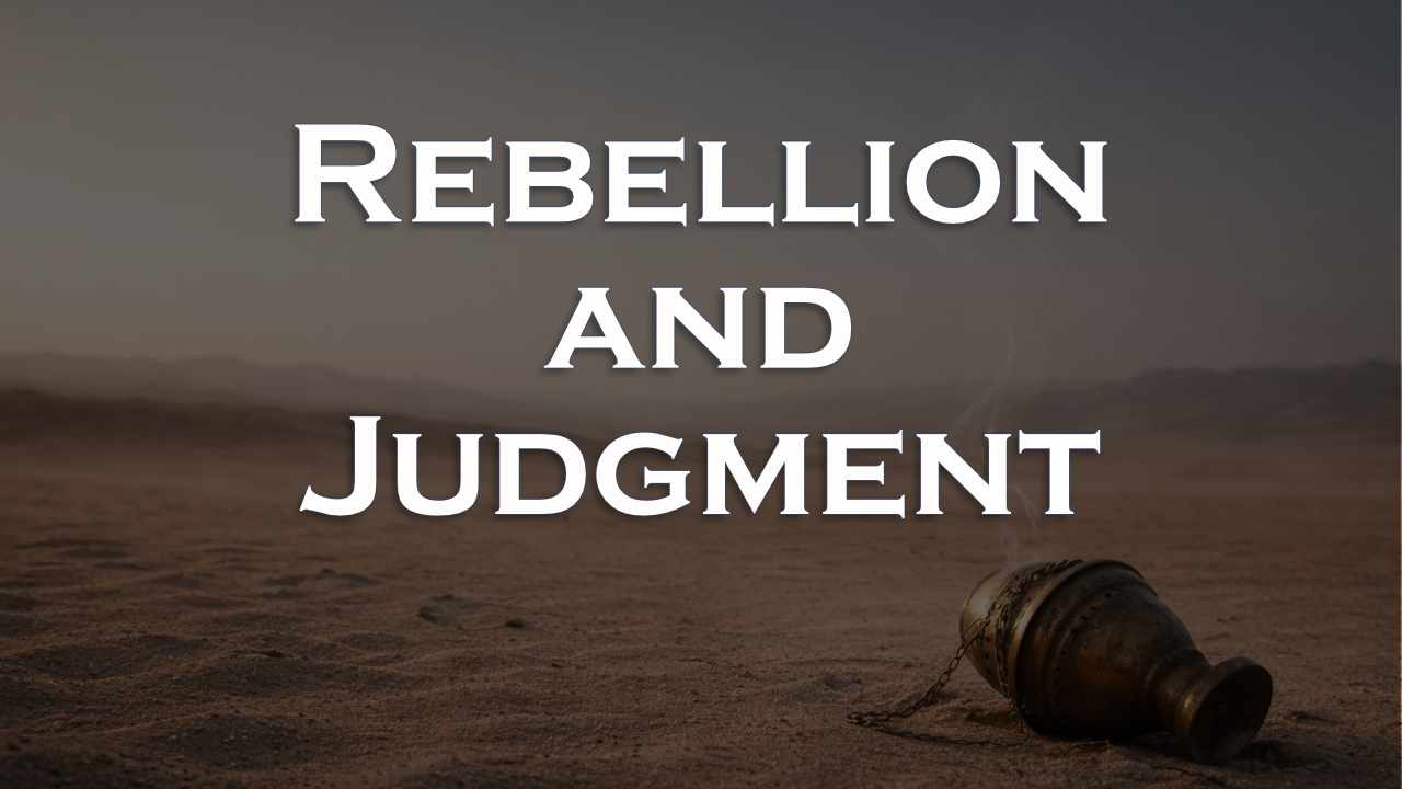 698 FBCWest | Rebellion and Judgment photo poster
